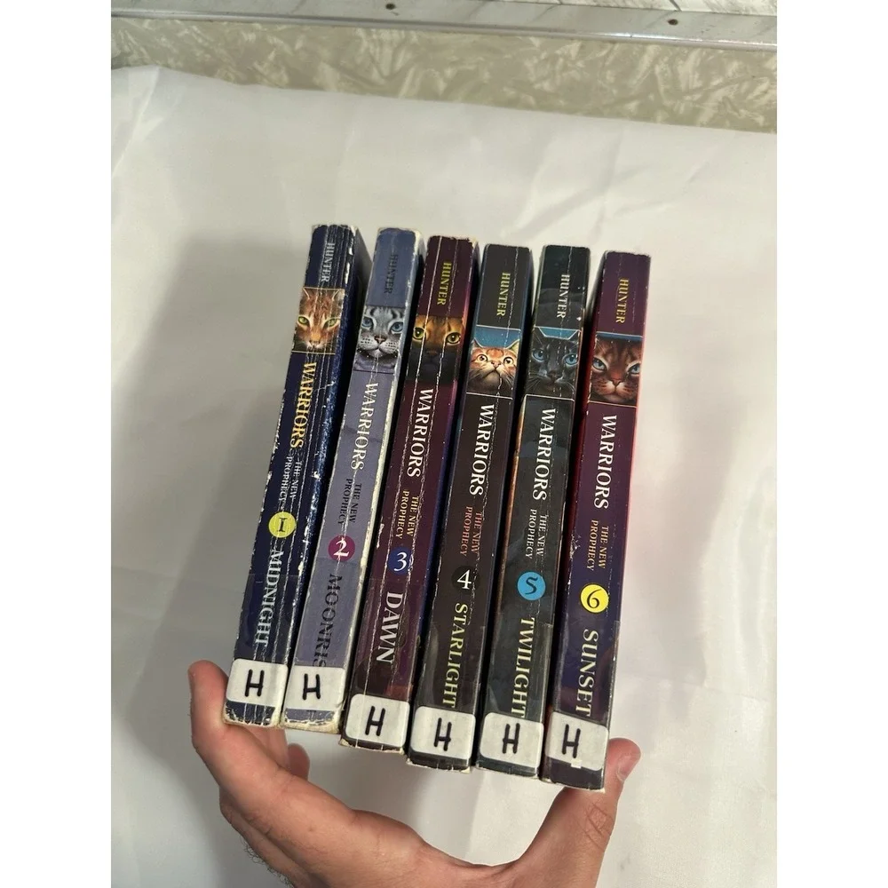 Warriors 6 Book Set The New Prophecy Erin Hunter